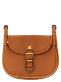 Valentino Garavani Flaneuse Shoulder Bag — Cognac