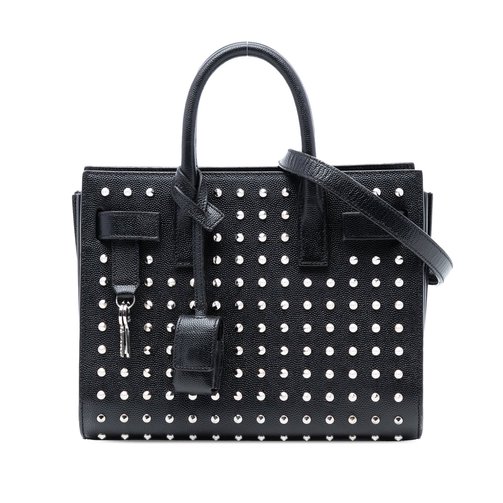 Nano Grain de Poudre Studded Sac de Jour Satchel