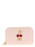 Valentino Garavani Cherryfic Wallet — pink