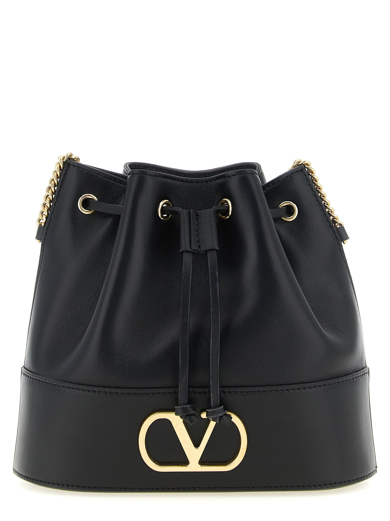 Valentino Garavani Bucket Bag — Black