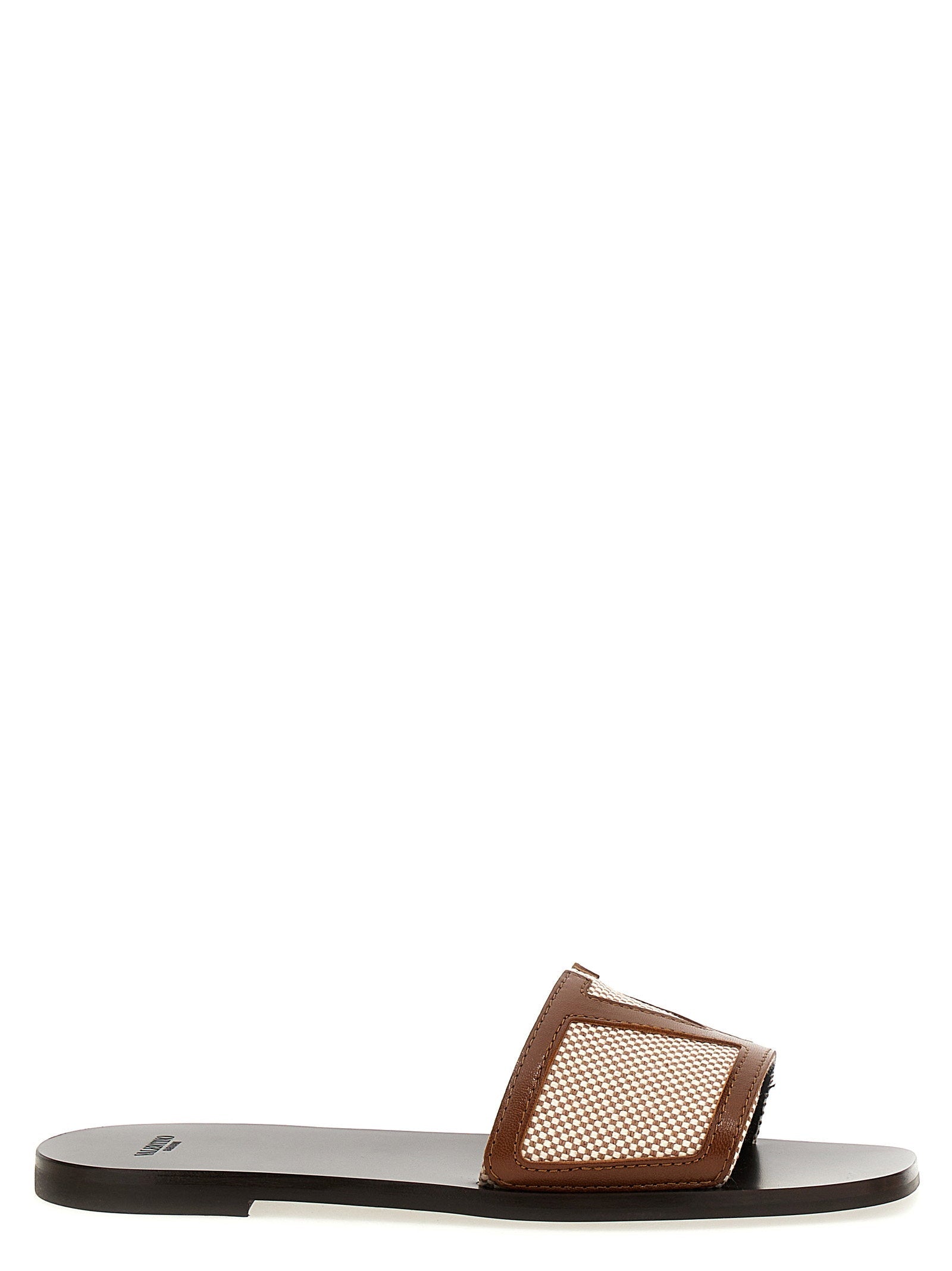 Valentino Garavani Vlogo Slide — Brown