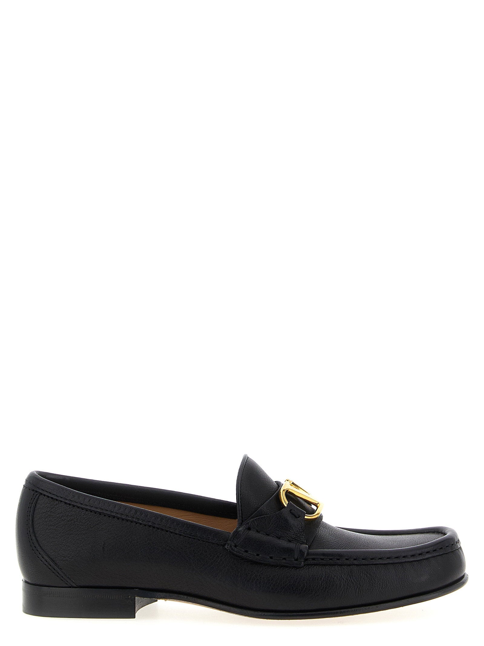 Valentino Garavani Vlogo Signature Loafer — Black