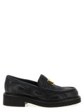 Valentino Garavani Quilted Leather Loafer — Black