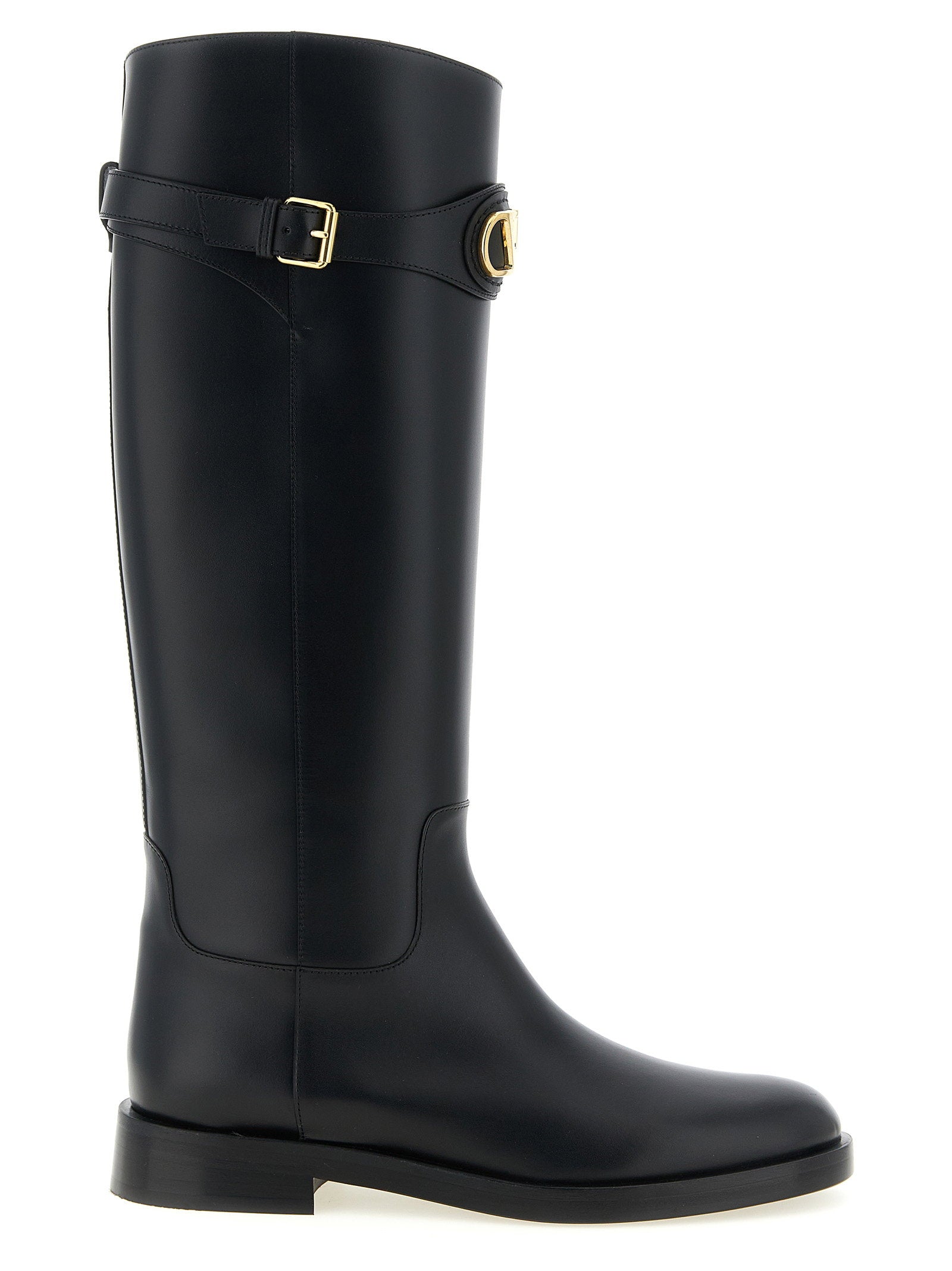 Valentino Garavani Vlogo Boot — Black