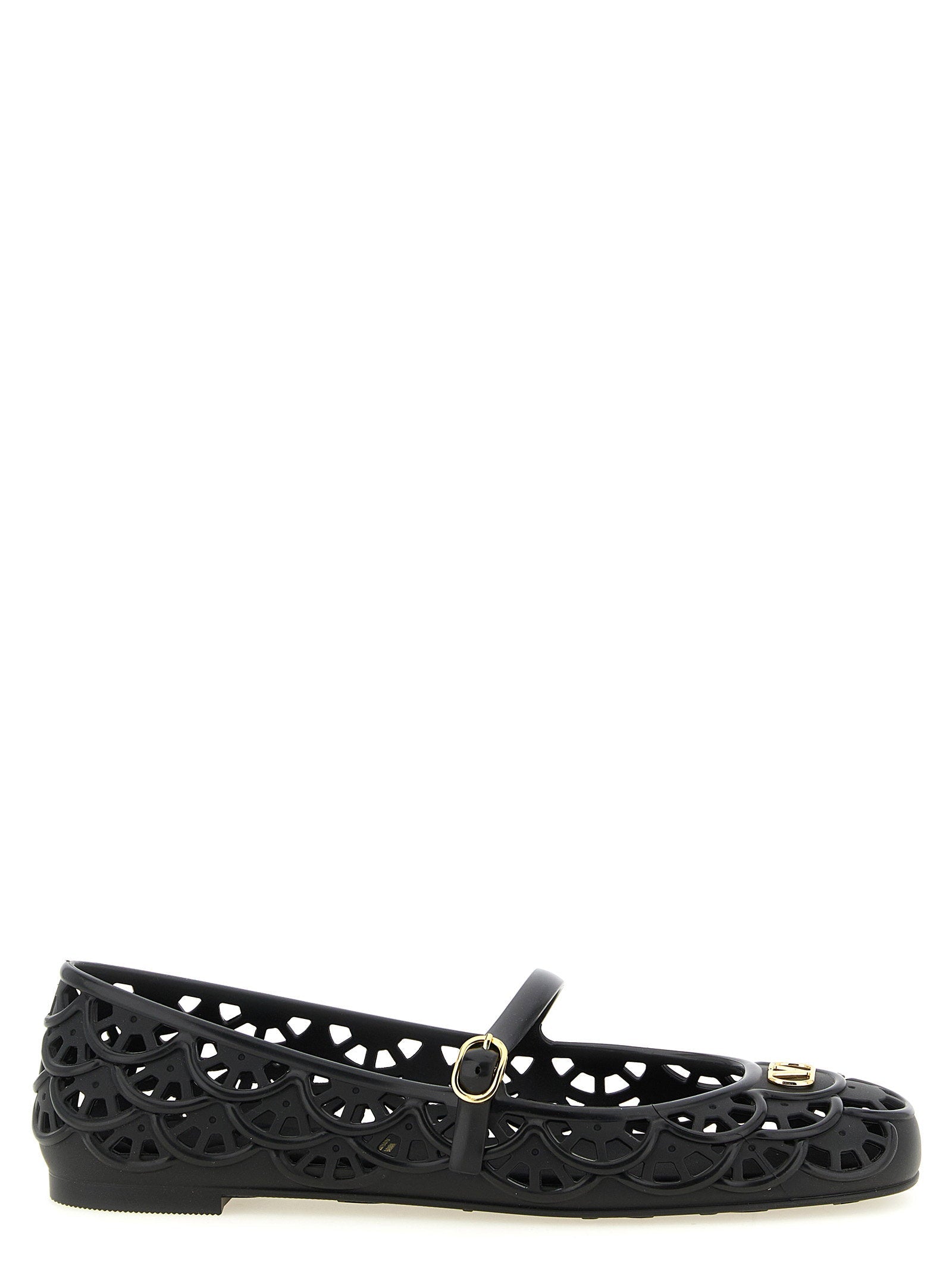 Valentino Garavani Ondette Ballet Flat — Black