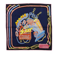 Gavroche Chevaloscope Neon Pointille Silk Scarf 45
