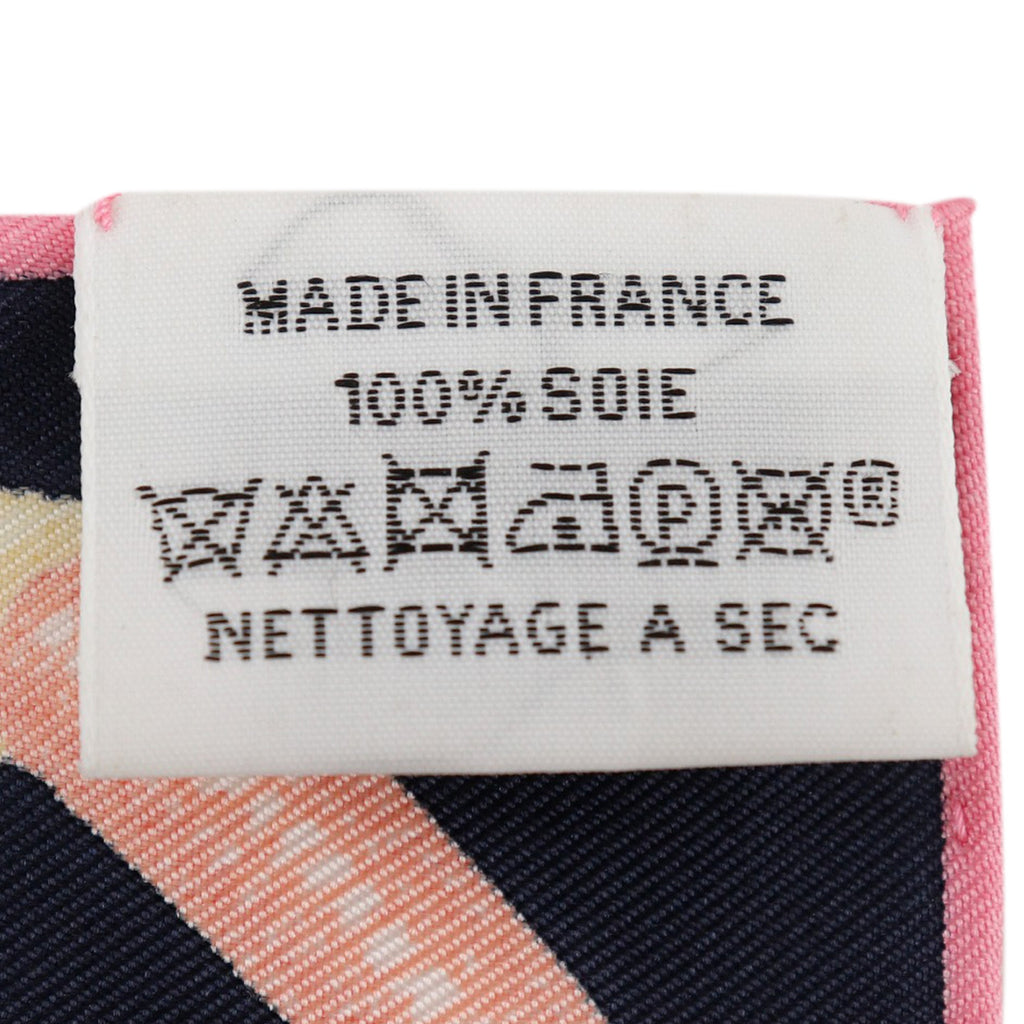 Gavroche Chevaloscope Neon Pointille Silk Scarf 45