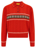 Guest In Residence Sweater — Red