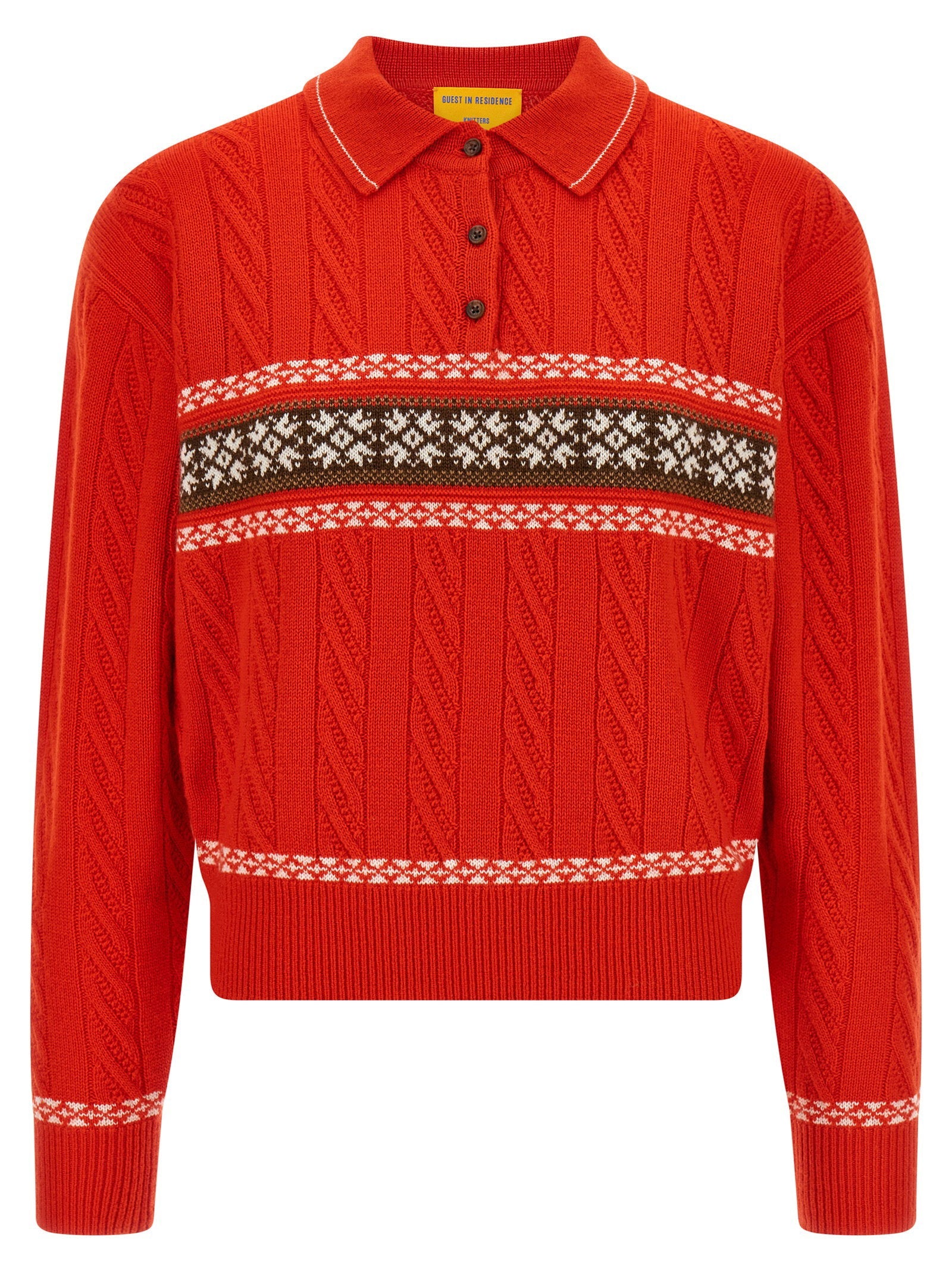 Guest In Residence Sweater — Red
