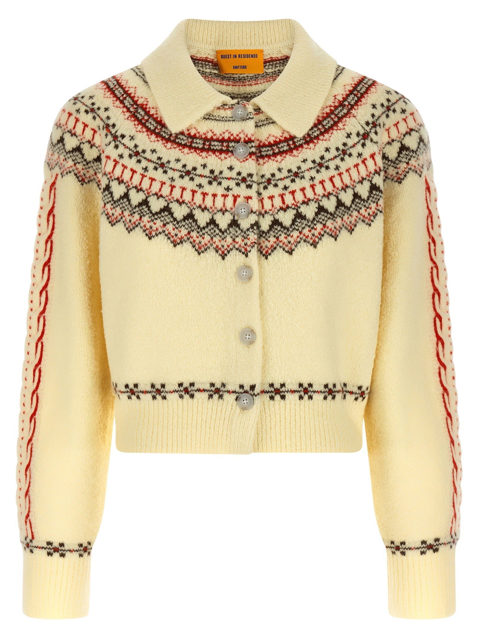 Guest In Residence Cardigan — Cream
