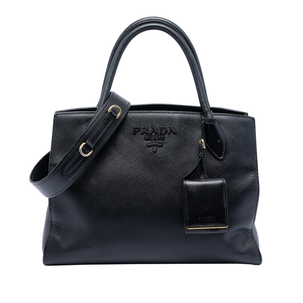 Saffiano Cuir Monochrome Satchel