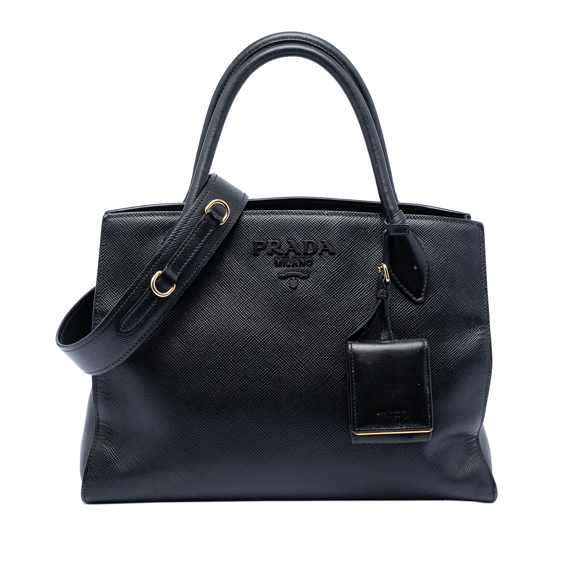 Saffiano Cuir Monochrome Satchel