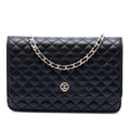 CC Microquilted Lambskin Wallet On Chain