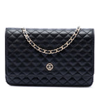 CC Microquilted Lambskin Wallet On Chain