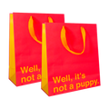 "Well, It's Not a Puppy" Gift Bag 2 pack By Prank-O (As Seen on Shark Tank)