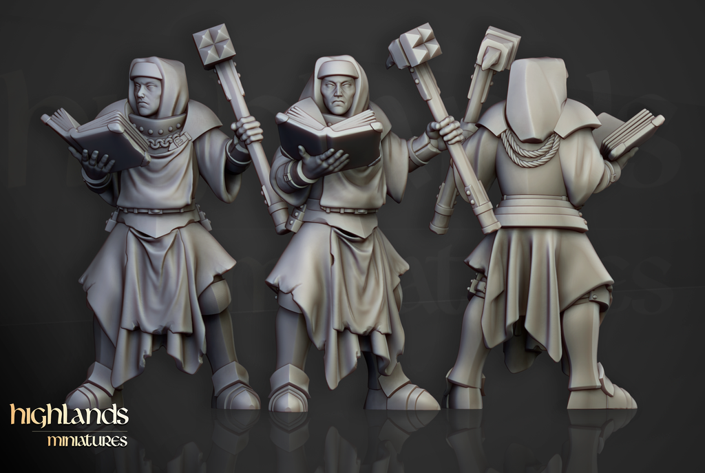 Inquisitorial Band, Highlands Miniatures