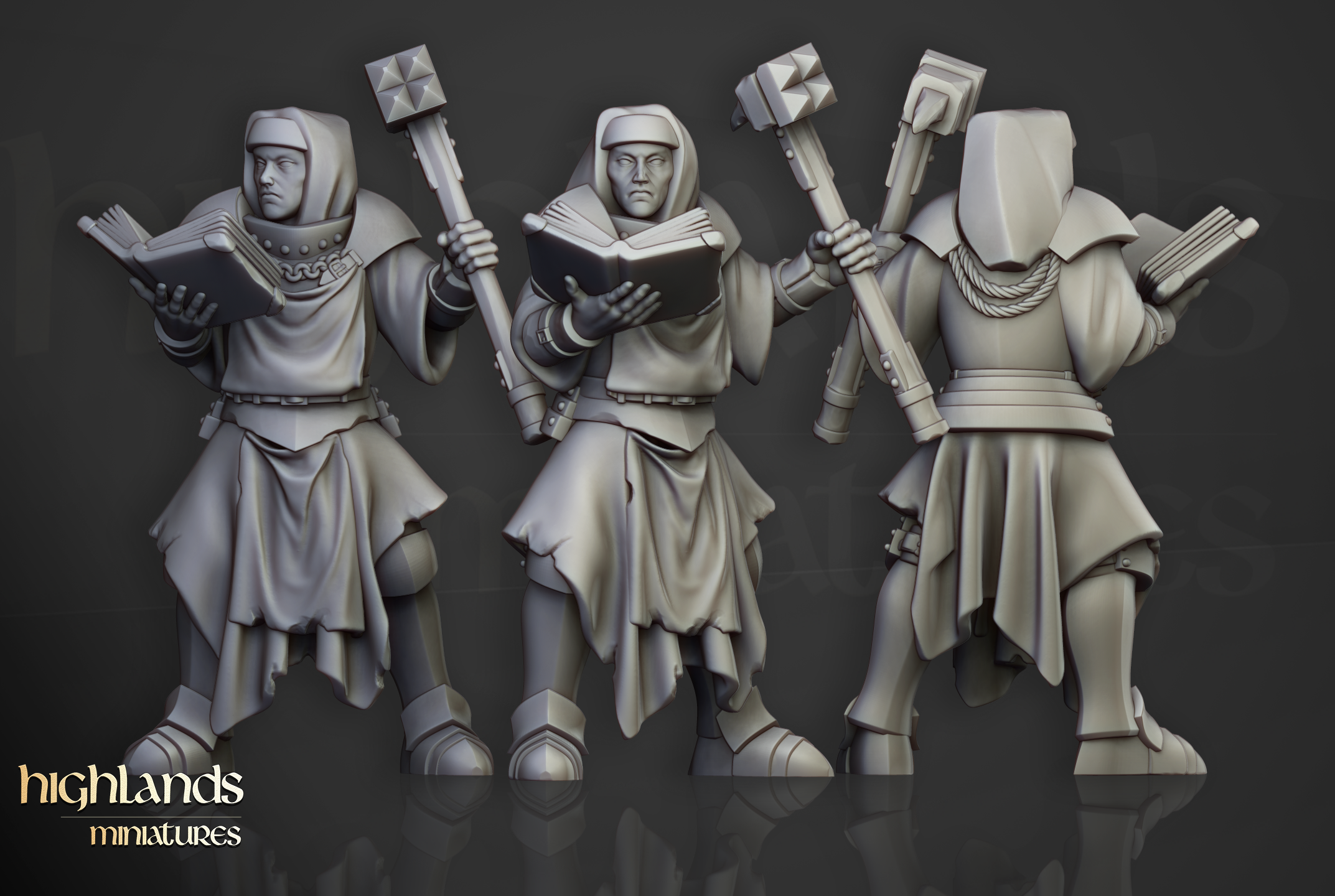 Inquisitorial Band, Highlands Miniatures