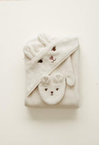 Bath Mitts - 2 pack - Bear and Bunny