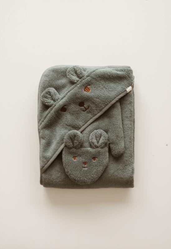 Bath Mitts - 2 pack - Bear and Bunny