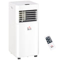 8,000 BTU Portable AC Unit with Dehumidifier & Fan, Rooms up to 344 Sq. ft for Home, White