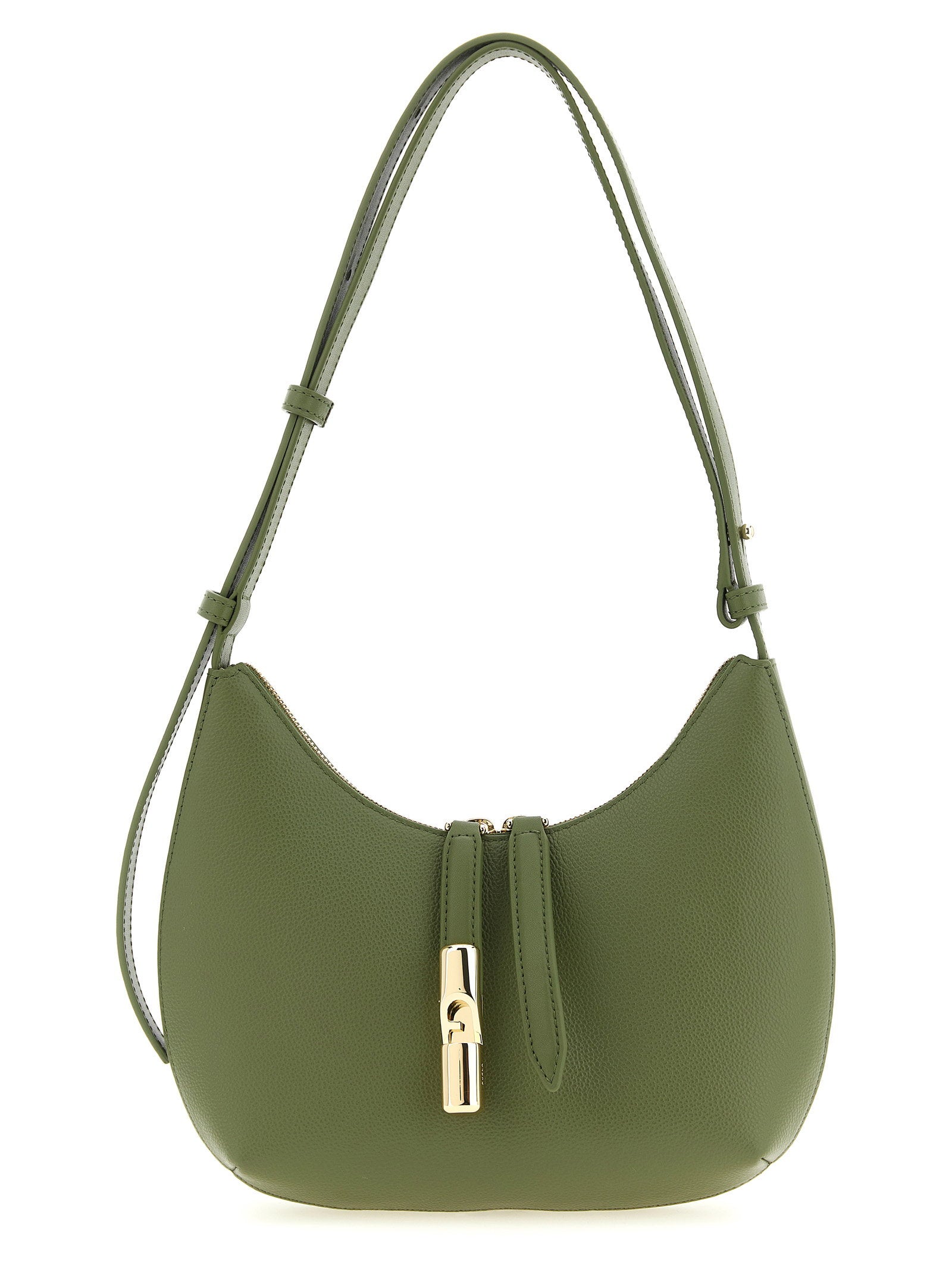 Furla Goccia Shoulder Bag — Sage Green