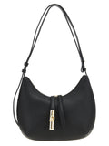 Furla Goccia Shoulder Bag — Black