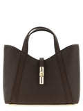 Furla Goccia S Tote Bag — Dark Brown