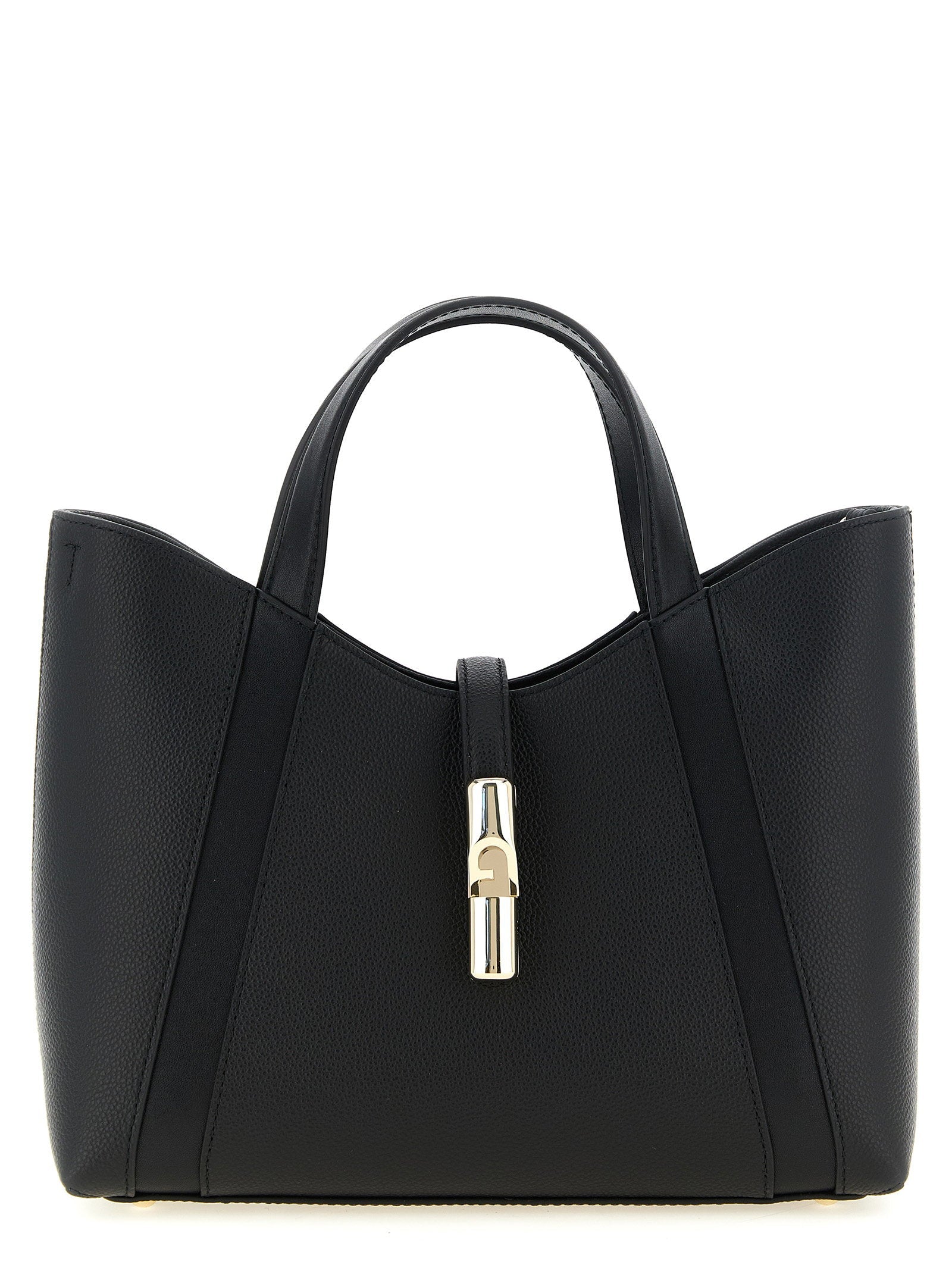 Furla Goccia S Tote Bag — Black