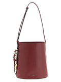 Furla Roxie Bucket Bag — Burgundy