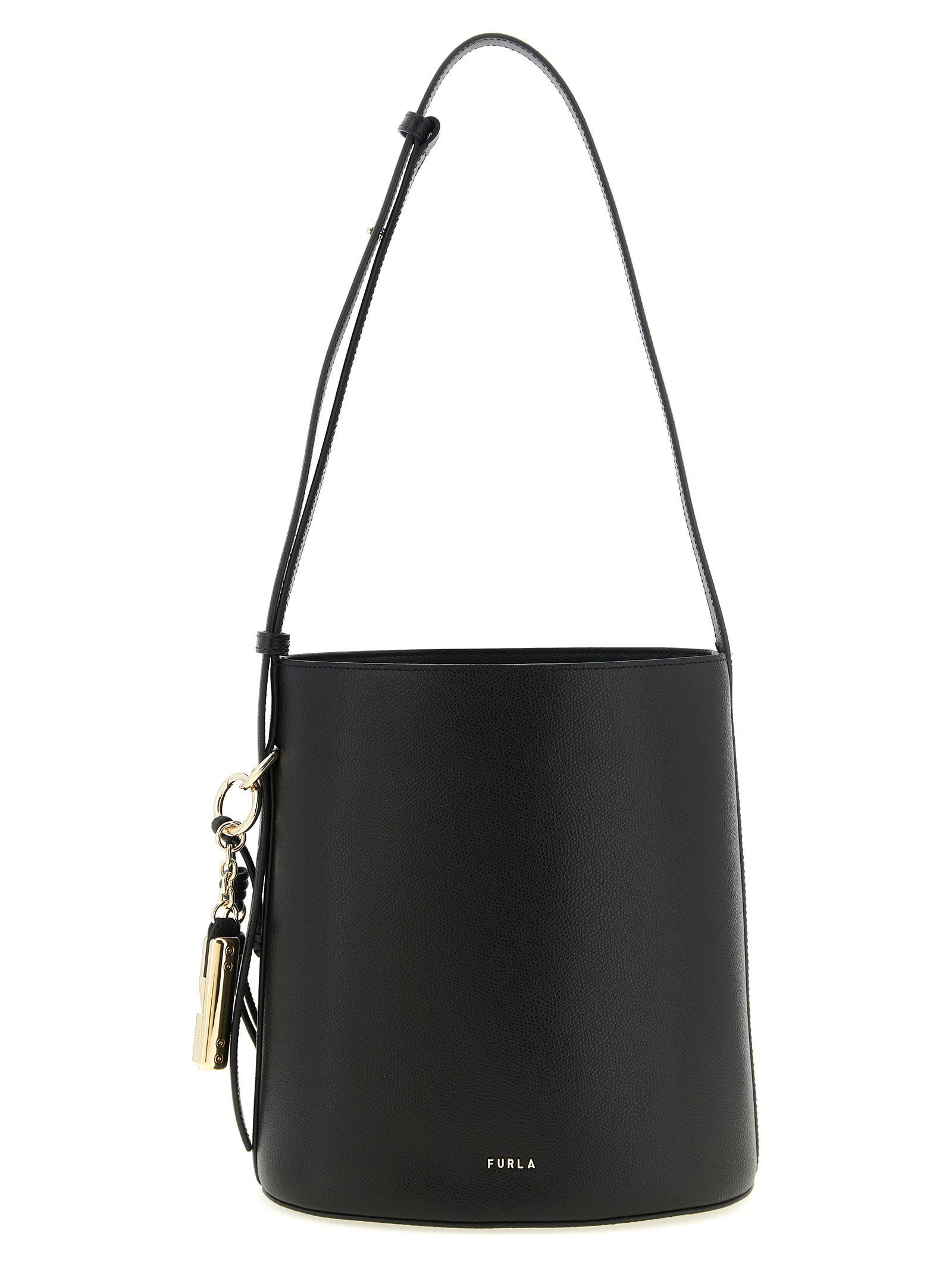 Furla Roxie Bucket Bag — Black
