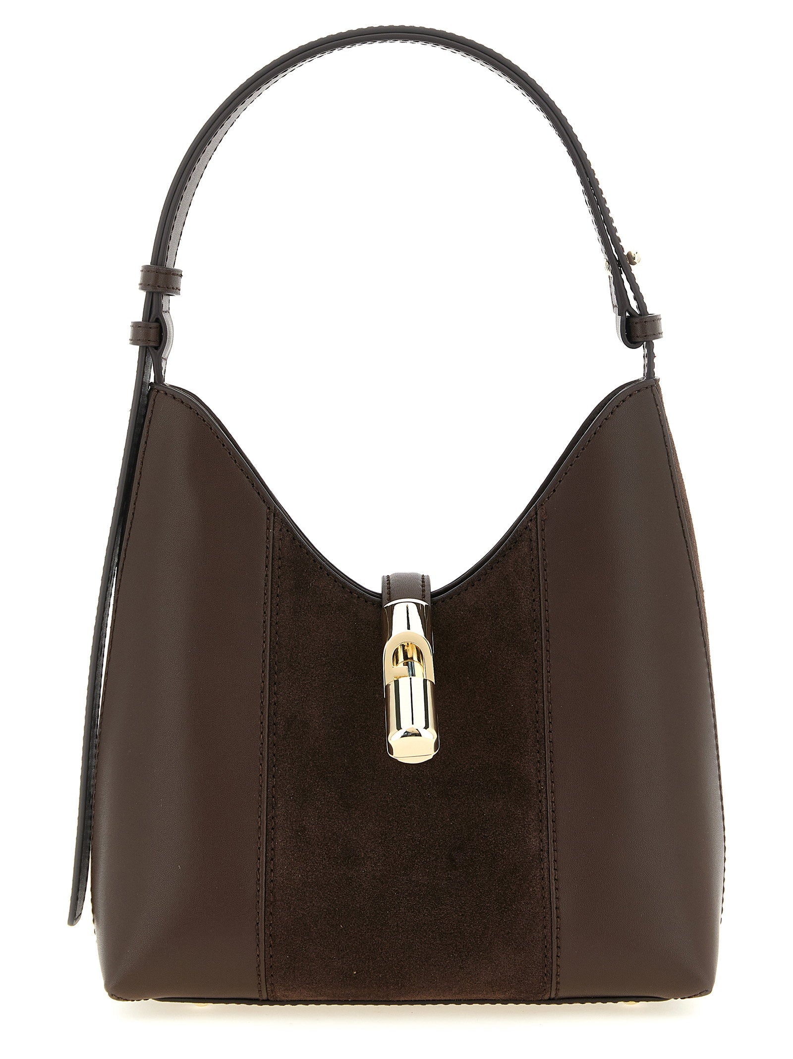 Furla Goccia S Shoulder Bag — Brown
