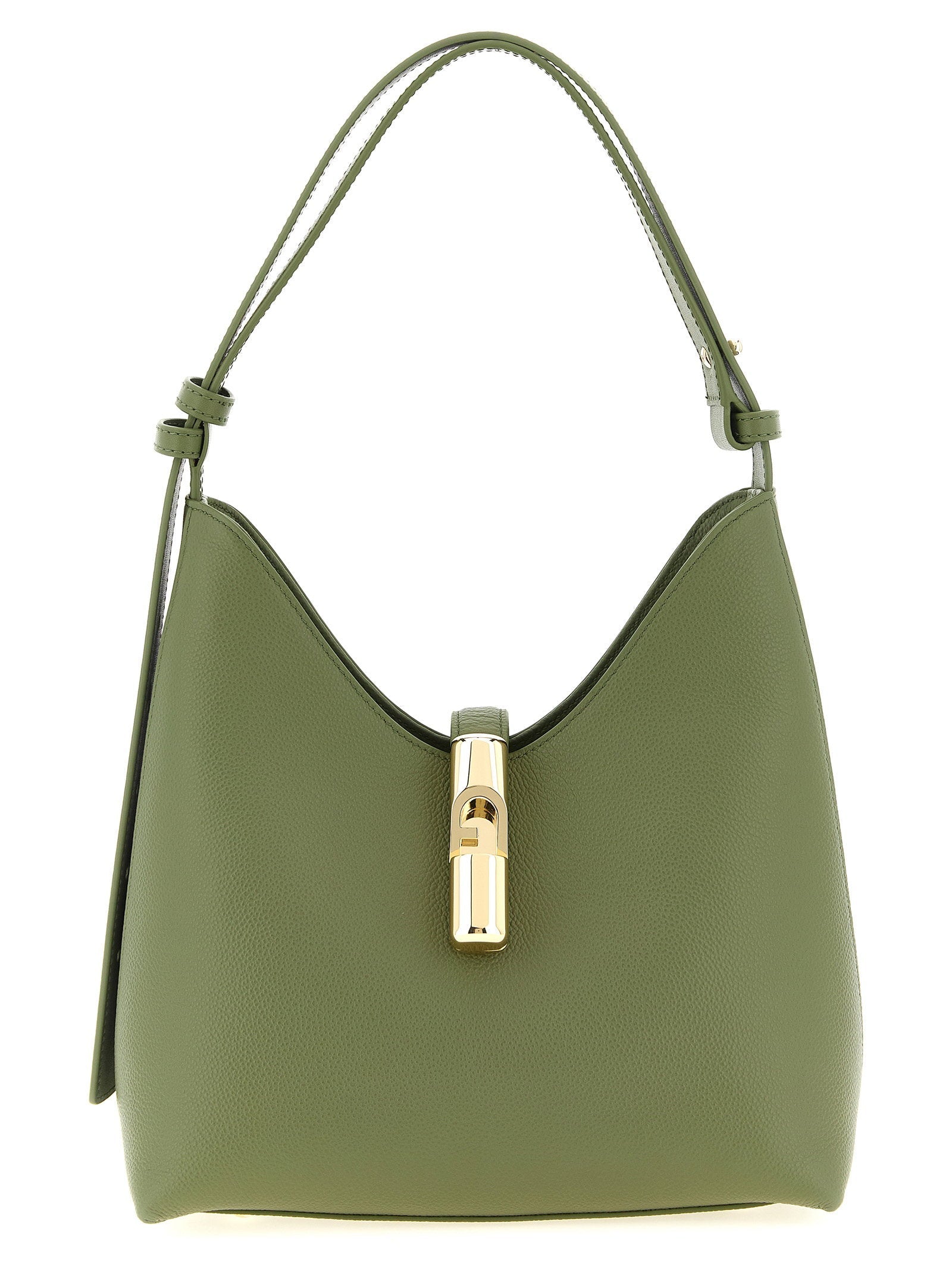 Furla Goccia Shoulder Bag — Green