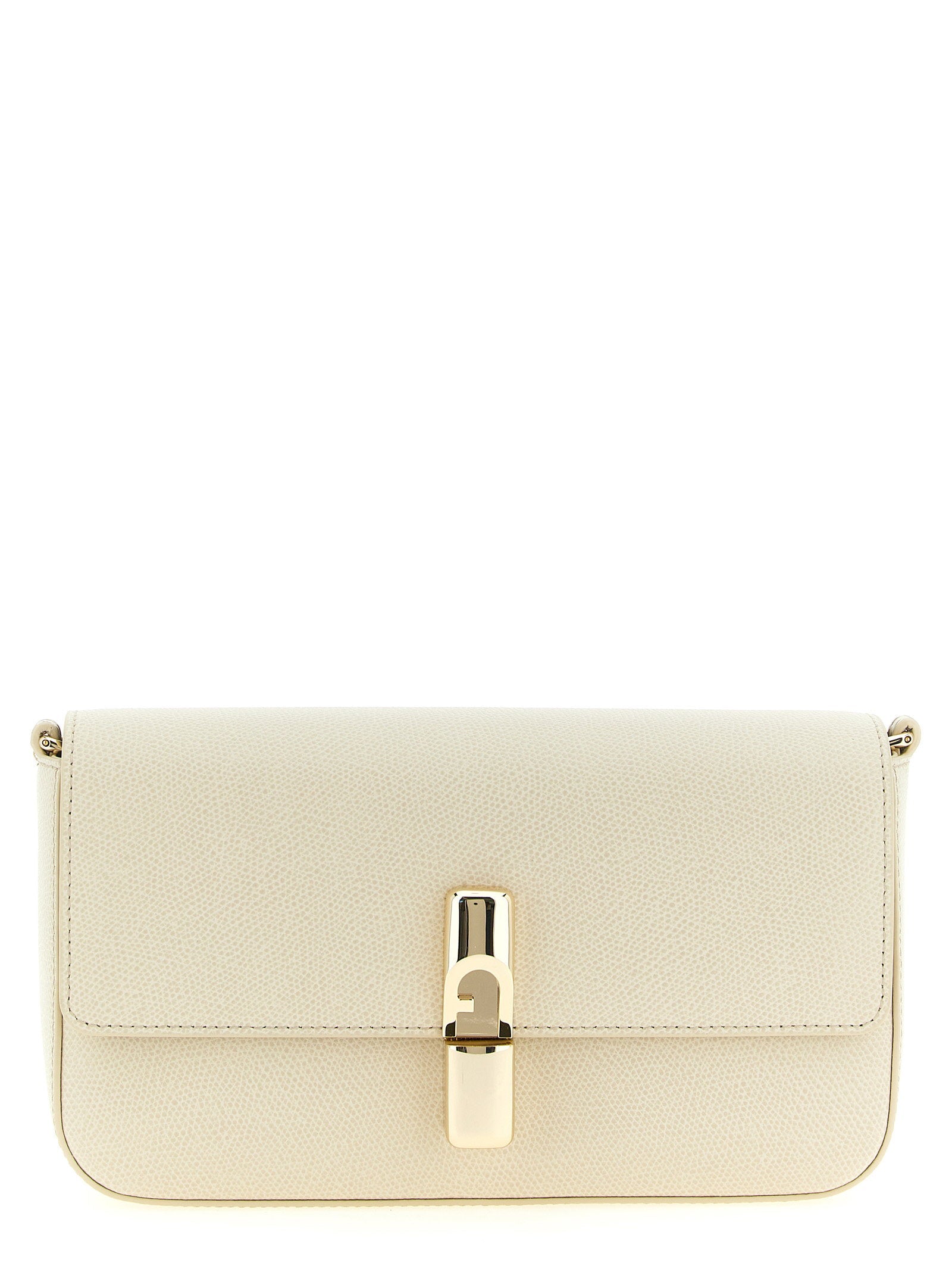 Furla Iride S Crossbody Bag — Cream