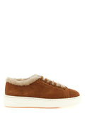 Santoni Cleanmount Sneaker — Cognac