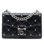 Studded Matelasse Nappa Flap Crossbody