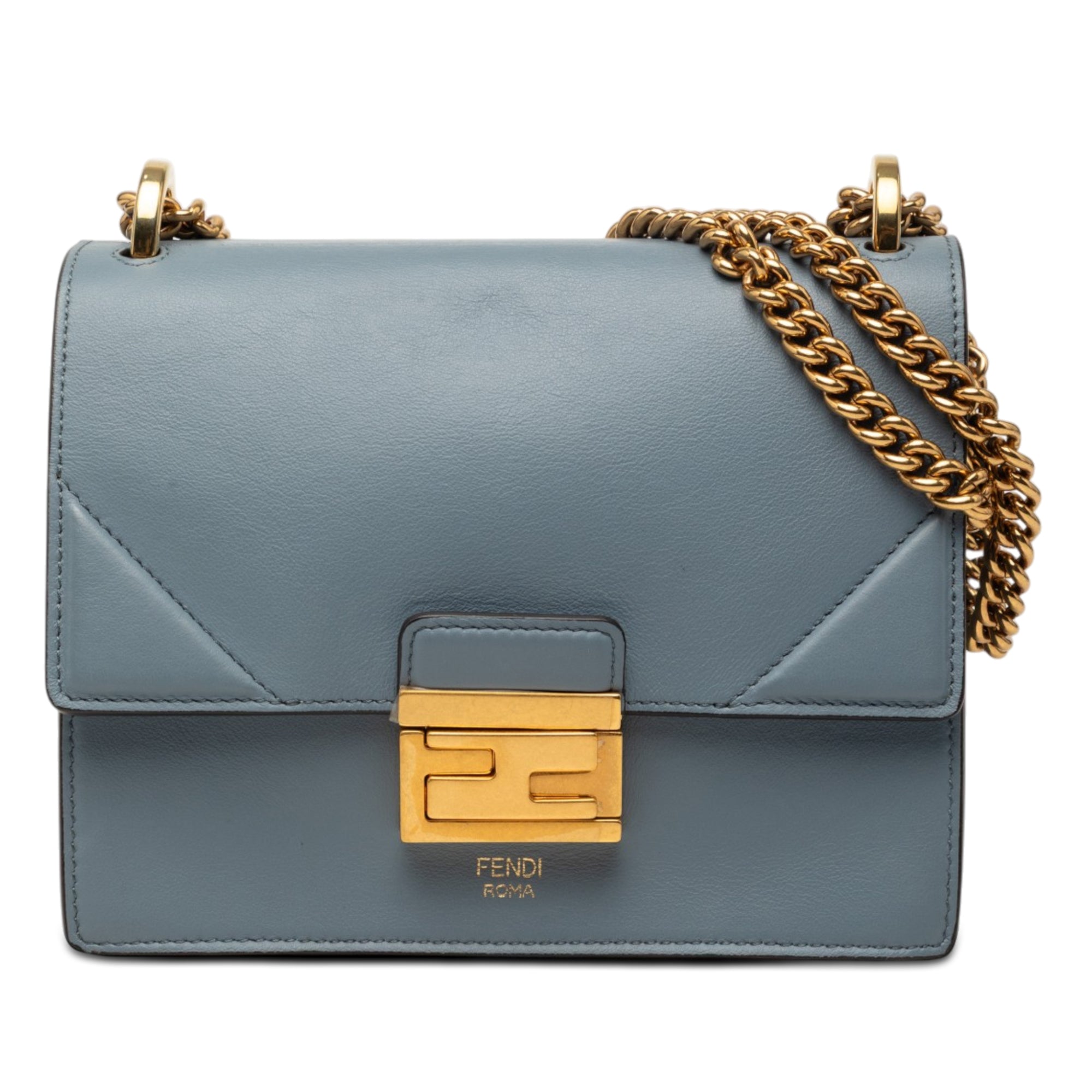 Small Leather Kan U Chain Shoulder Bag
