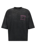 Willy Chavarria Willy Tattoo Print T-Shirt — Black