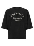 Willy Chavarria Logo-Embroidered T-Shirt — Black