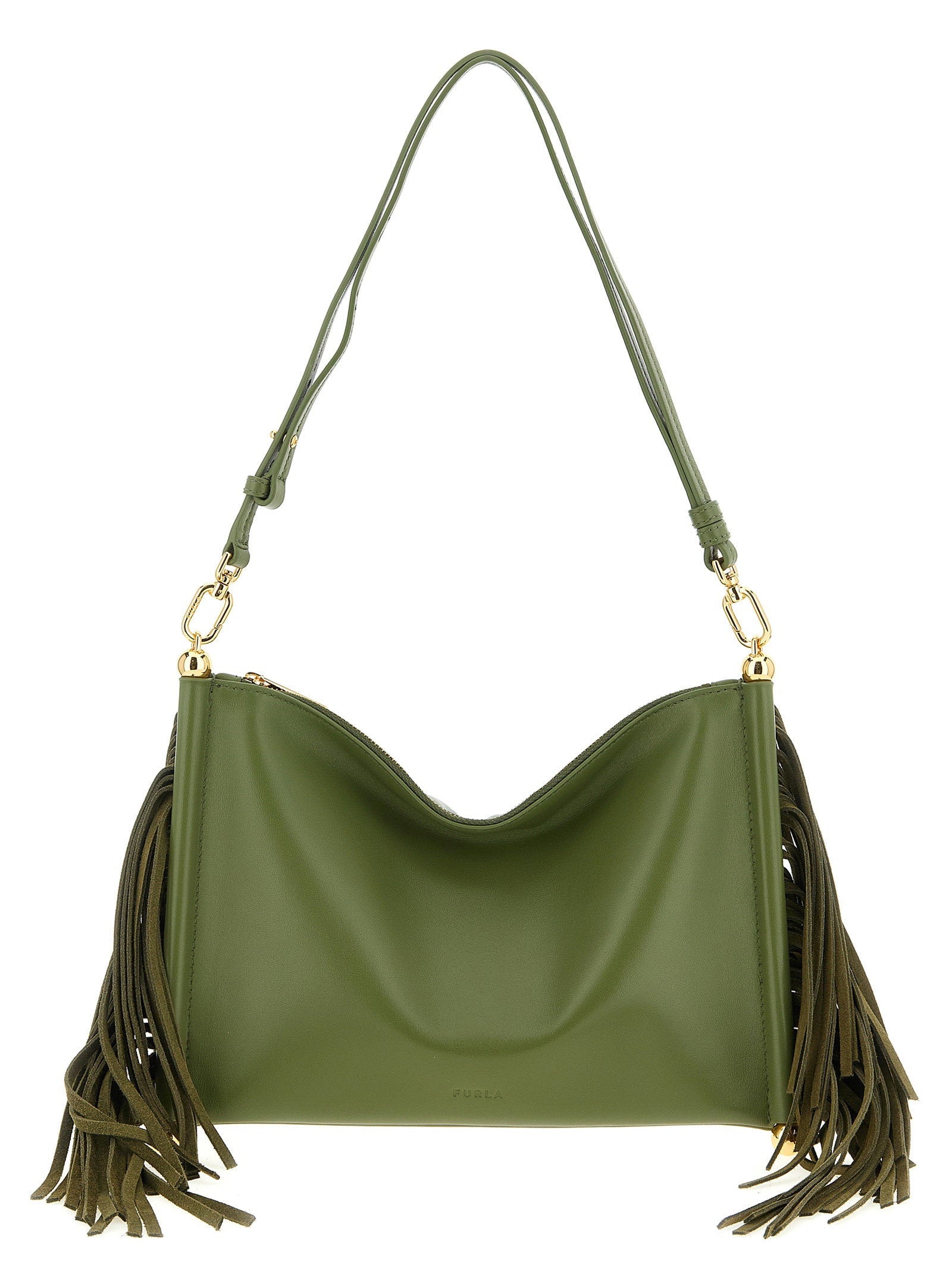 Furla Sfera Shoulder Bag — Green