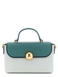 Furla Moonlight Mignon Top Handle Bag — Teal