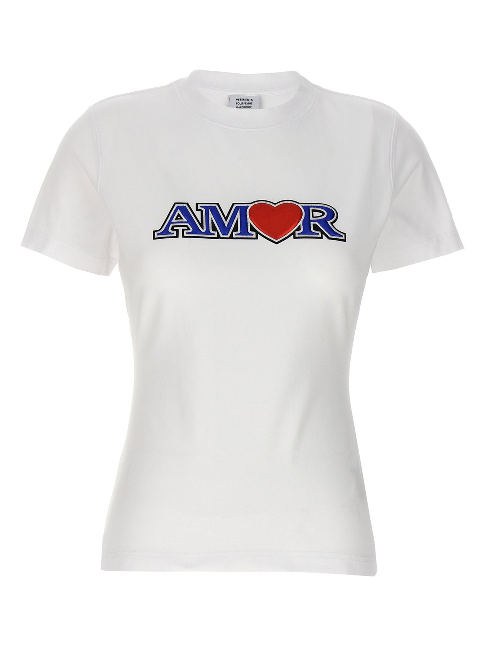 Vetements Amor T-Shirt — White