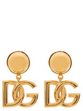 Dolce & Gabbana Logo DG Pop Earrings — Gold