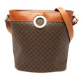 Macadam Coated Canvas Bucket Bag
