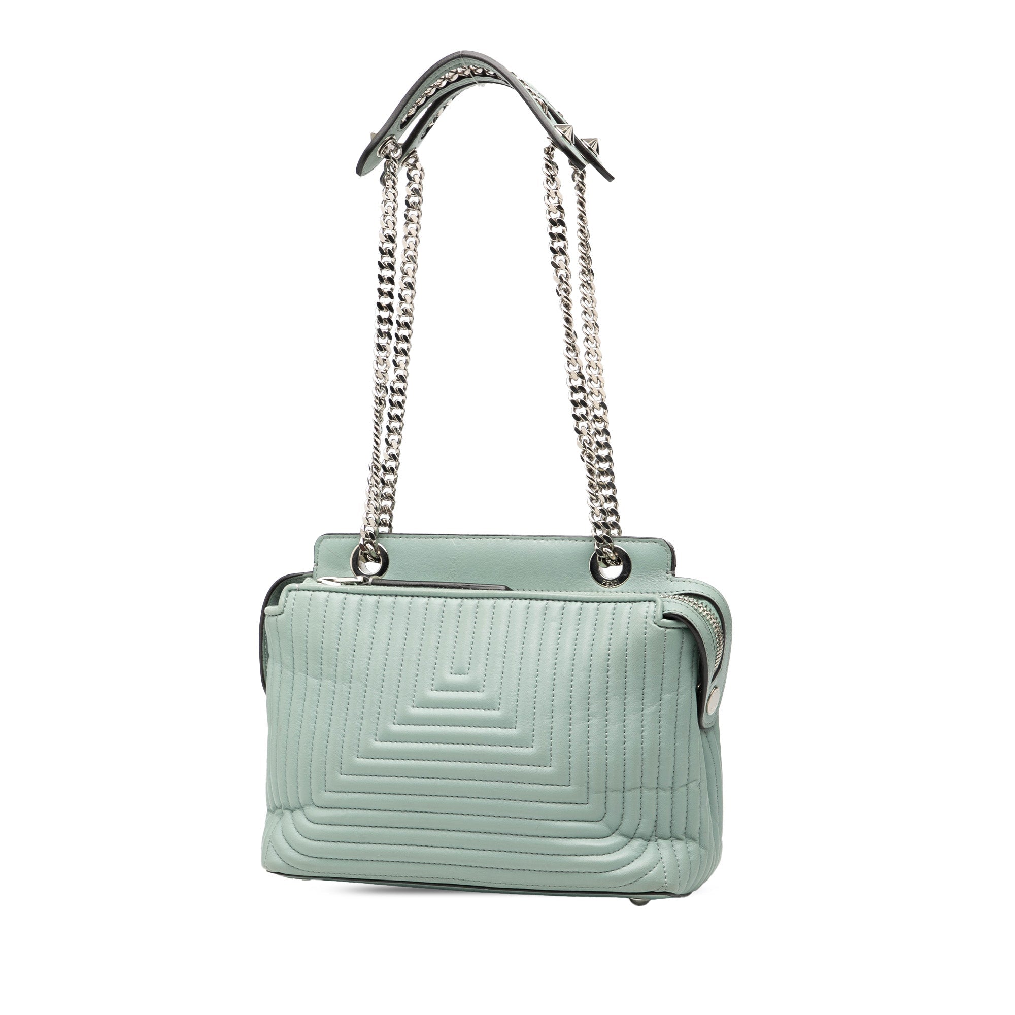 Small Lambskin DotCom Click Shoulder Bag
