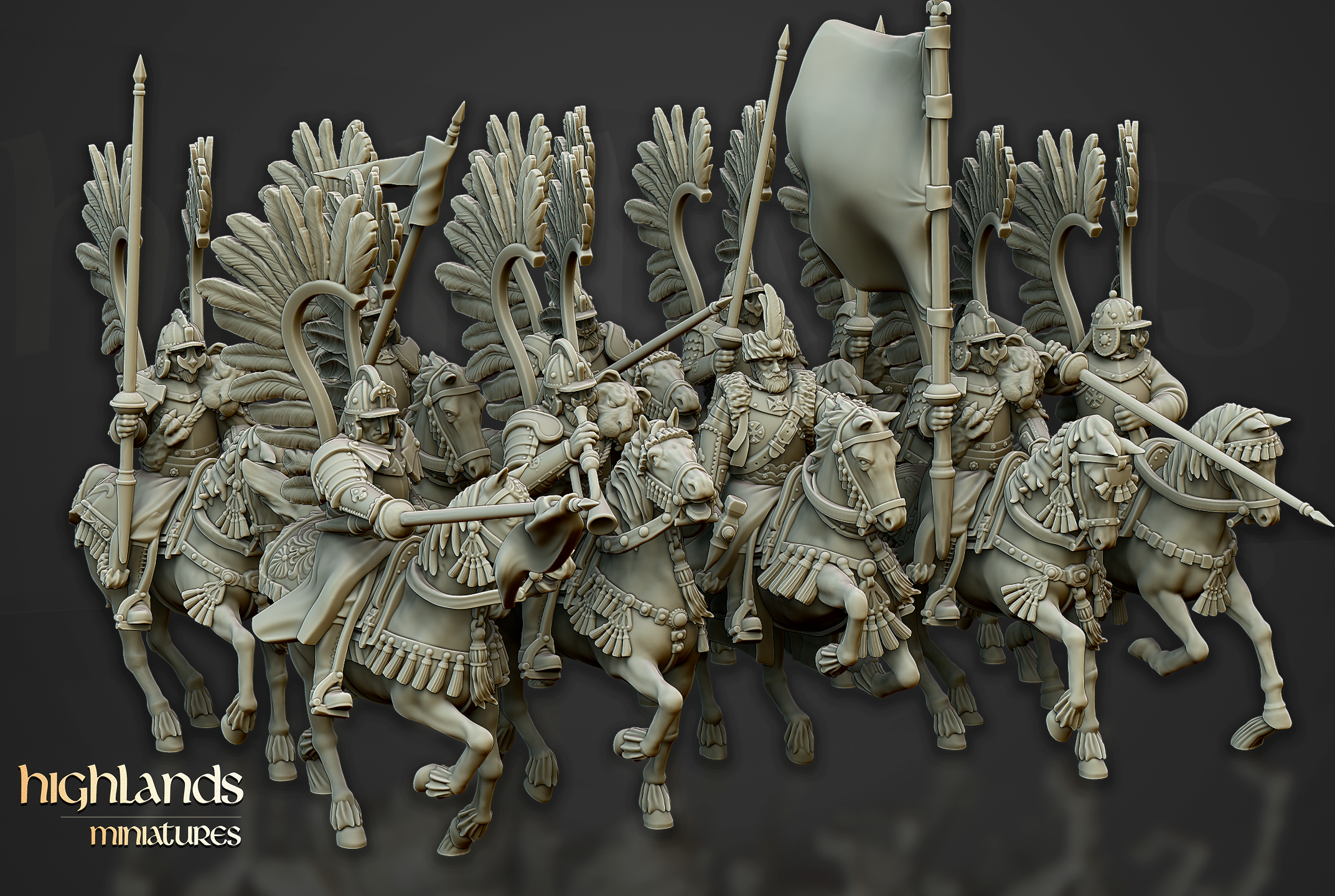 Winged Hussars, Highlands Miniatures