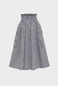 Winifred Skirt - Black Gingham