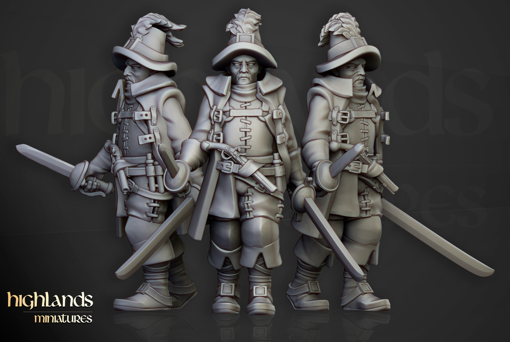 Inquisitorial Band, Highlands Miniatures