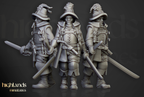 Inquisitorial Band, Highlands Miniatures