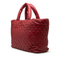 Large Quilted Nylon Reversible Coco Cocoon Tote