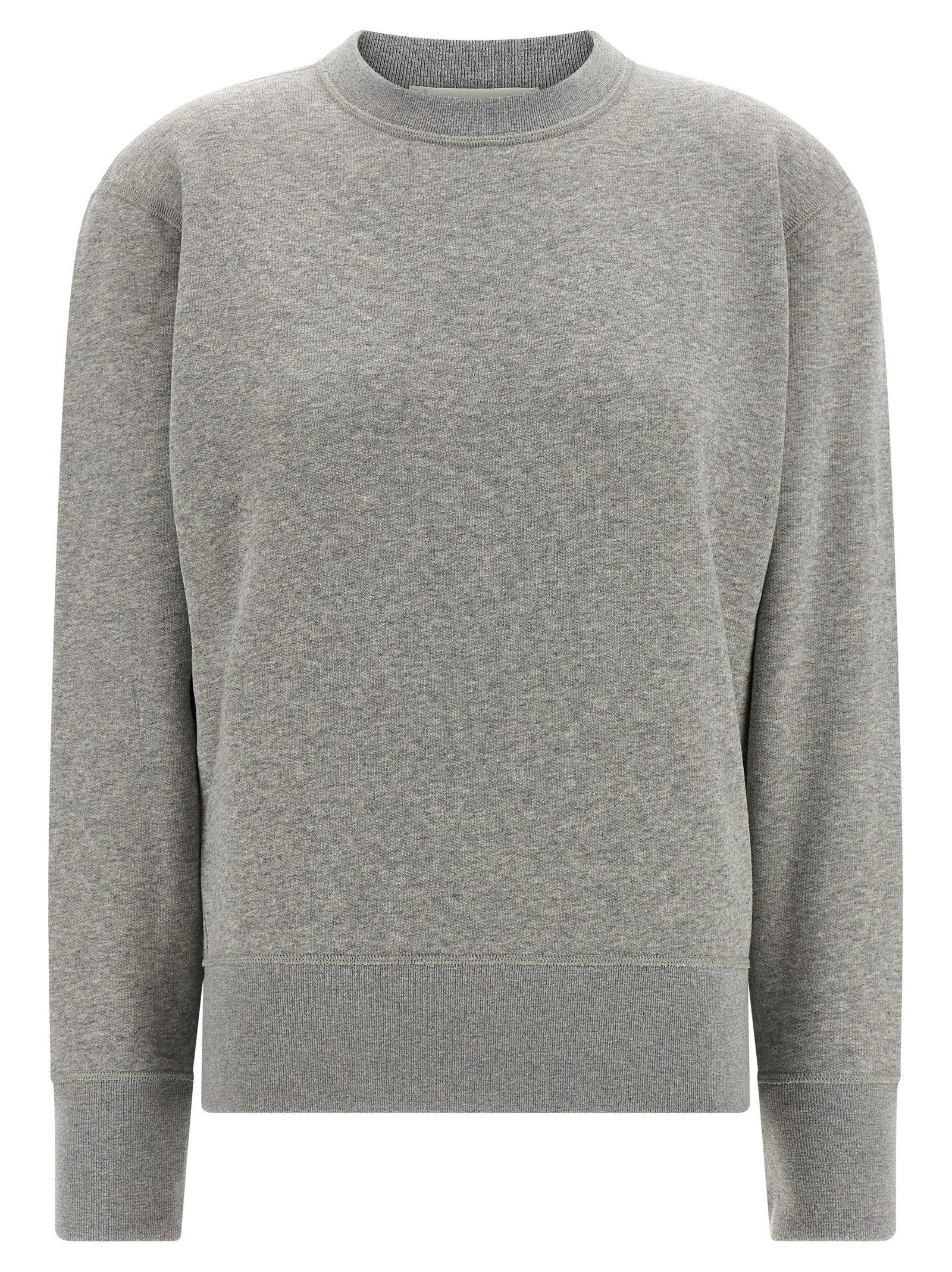 Darkpark Mélange Cotton and Cashmere Sweatshirt — Gray